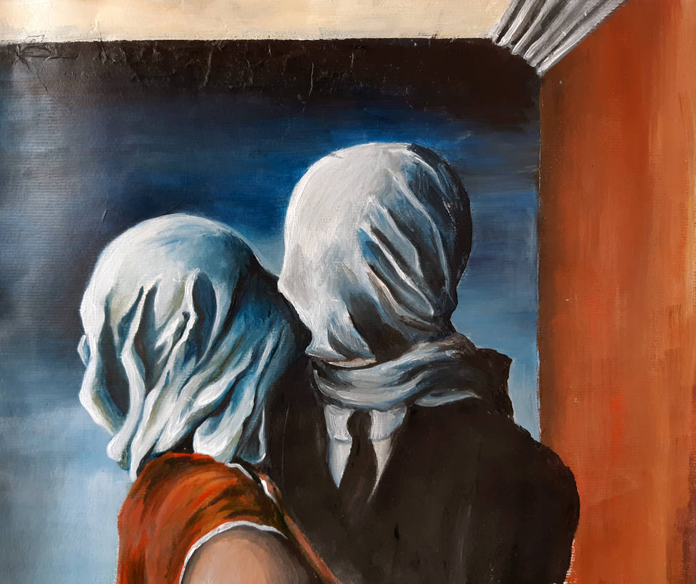 The Lovers By Rene Magritte Reproduction By Smollmoffy On Deviantart The Lovers By Rene Magritte Reproduction By Smollmoffy On Deviantart