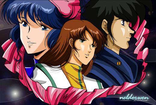 Minmay, Misa and Hikaru