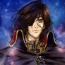 Captain Harlock - movie version - colored