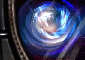 Bajoran Wormhole digital painting