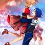 Commission - Hayate and Freyja MDelta