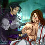 Commission - Palin and Zackara healing scene