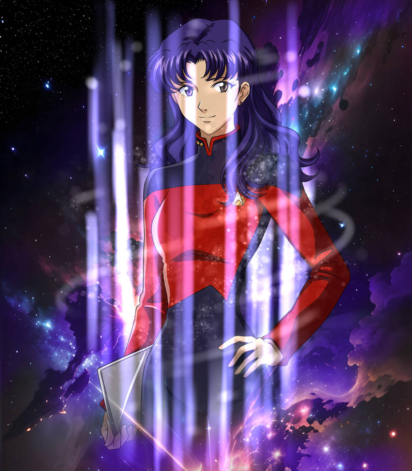 Misato x ST TNG by Neldorwen on DeviantArt
