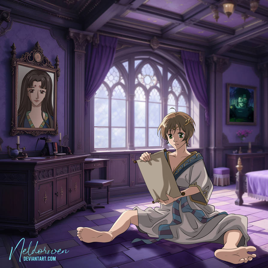 Fanelia Notes Commission - Hitomi in Fanelia by Neldorwen on DeviantArt