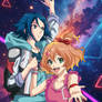 Commission - Macross Delta Manga Cover redraw