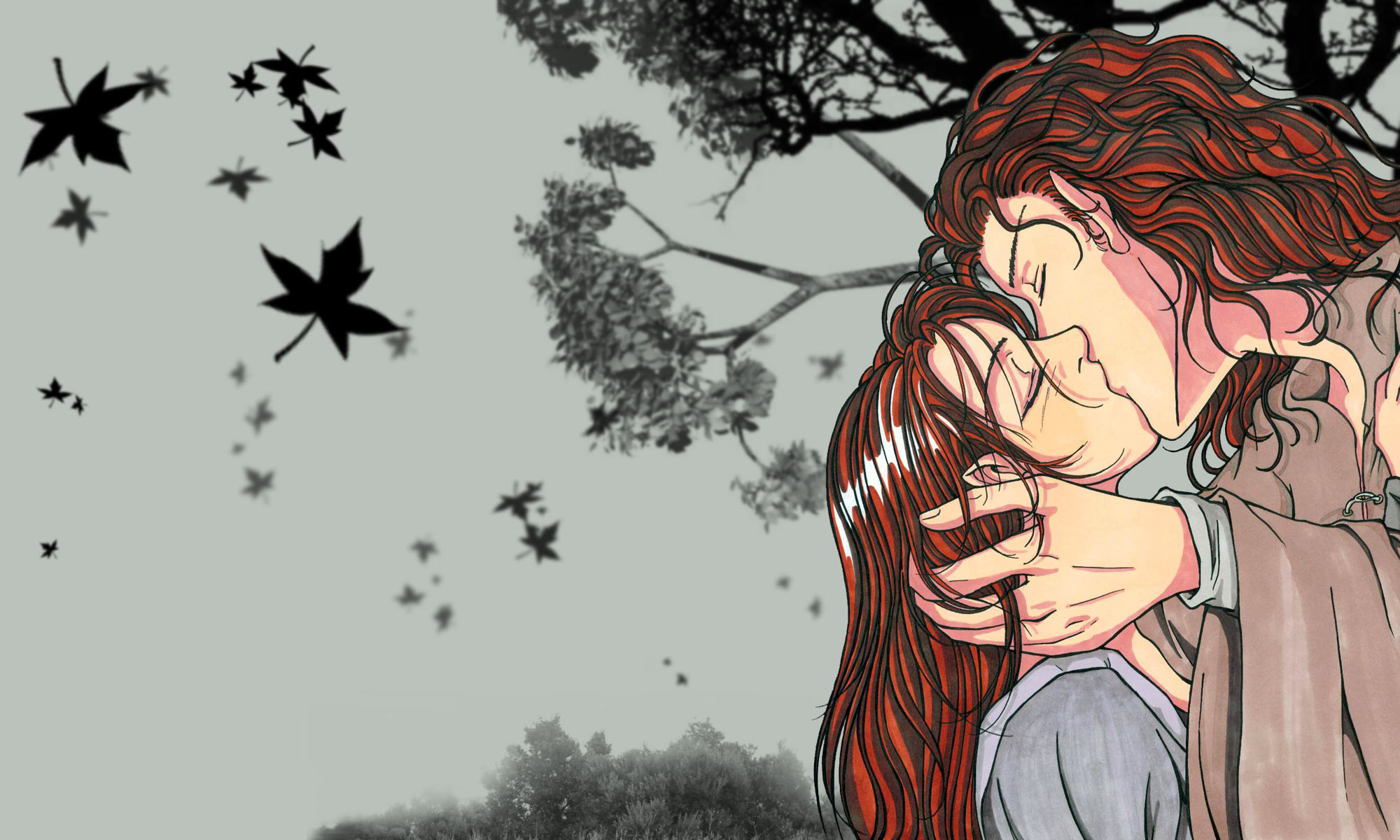 ..elves kissing.. by Neldorwen