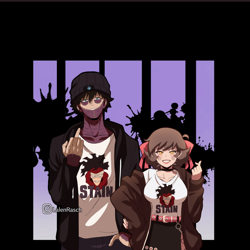 Dabi x Oc (Dabi x Rias) by LalenRasch on DeviantArt