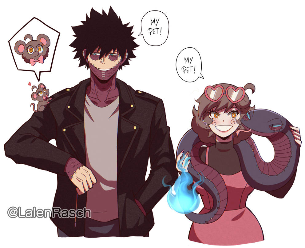 Dabi x Rias ( DABI X OC) Pet Pals by LalenRasch on DeviantArt