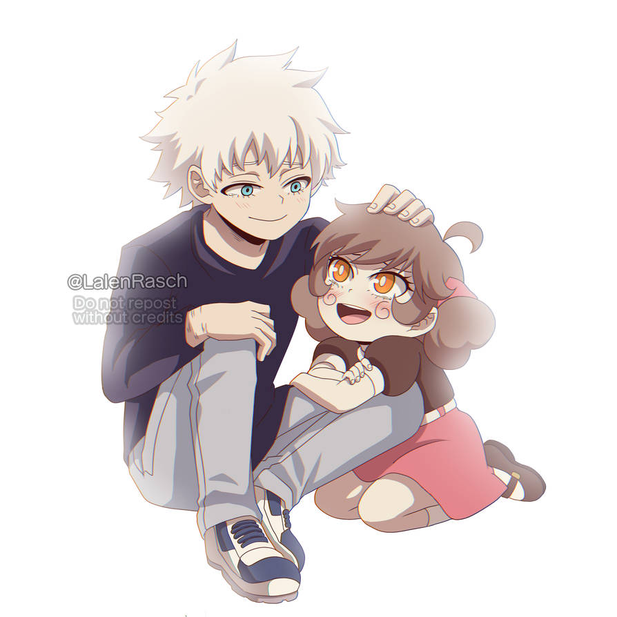 Toya and Rias as children ( Dabi x Oc ) by LalenRasch on DeviantArt