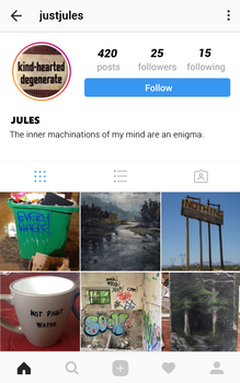 Jules Valentin Instagram Edit