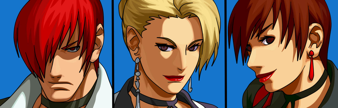 KOF 2002 Yagami Team HD Portrait (Remake) by PPs0226 on DeviantArt