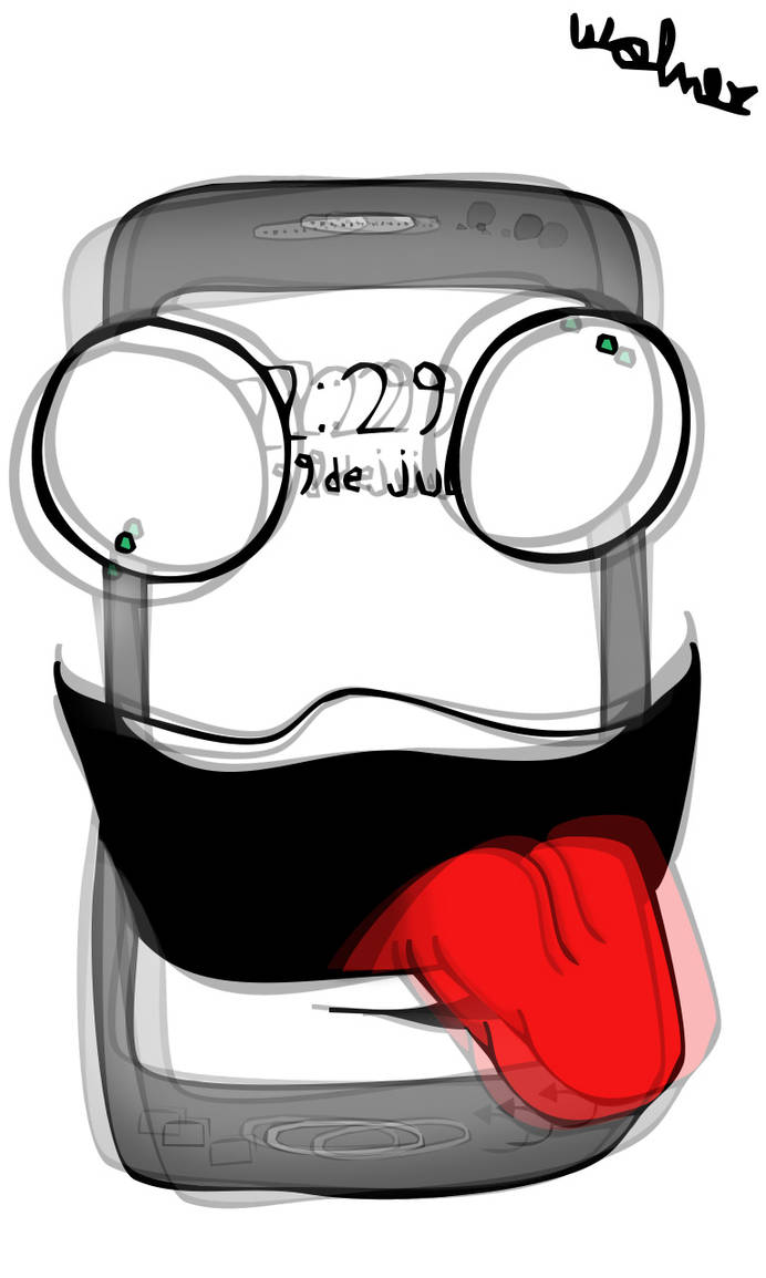 Crazy Cellphone by Wolnex on DeviantArt