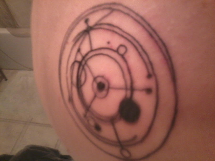 Peace Gallifreyan