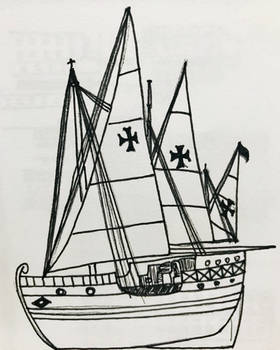 Sketch 5 - Lake Taquaral's Caravel