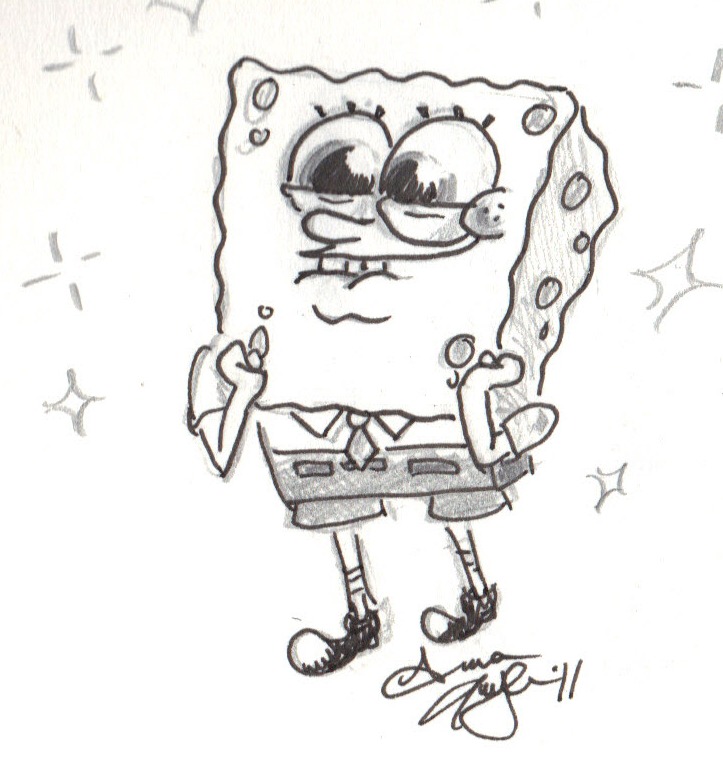 another spongebob doodle