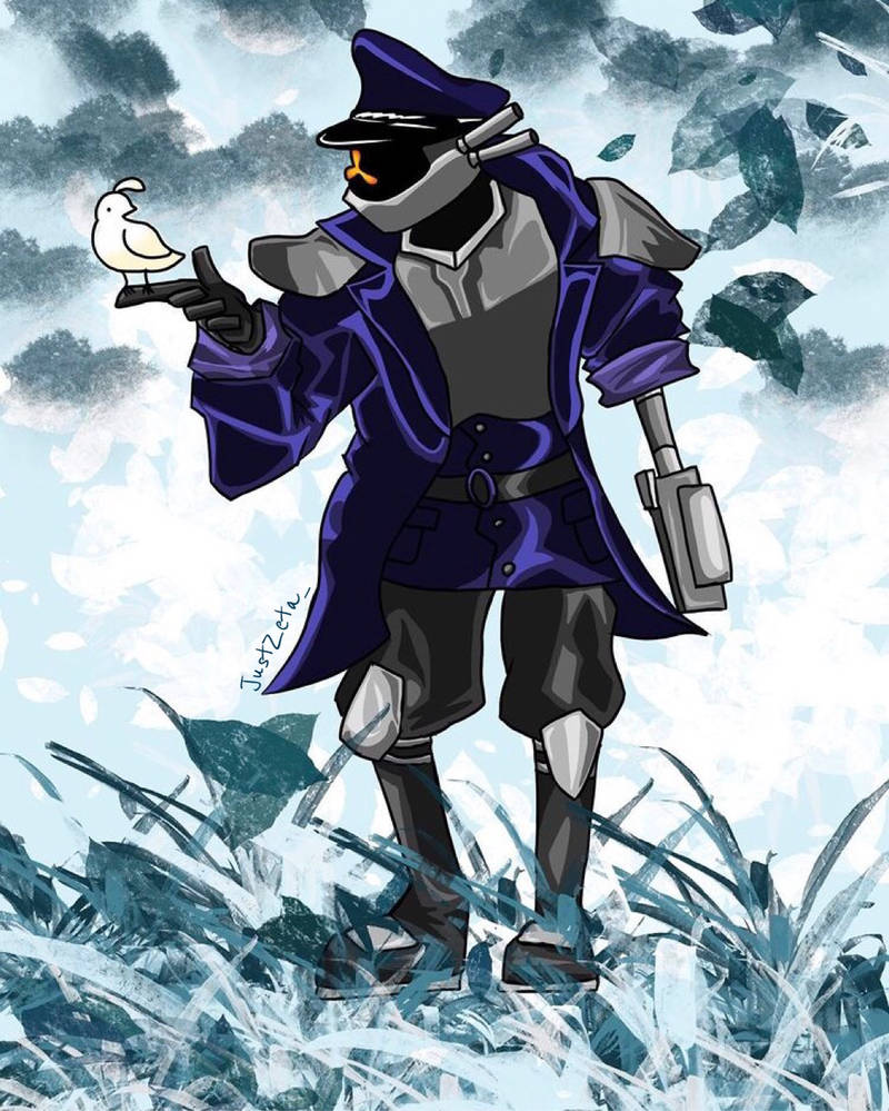 Captain Ror2 Model The Captain Risk of Rain 2 by JustZeta on DeviantArt