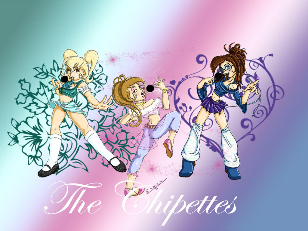 Chipettes Background Chipettes, Wallpaper by beyr on DeviantArt