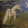 Acrylic Unicorn Painting