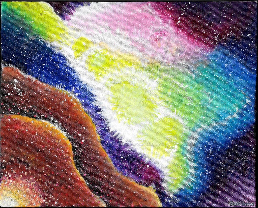 Another Galaxy Painting By Chilledrawmeat On DeviantArt another-galaxy-painting-by-chilledrawmeat-on-deviantart