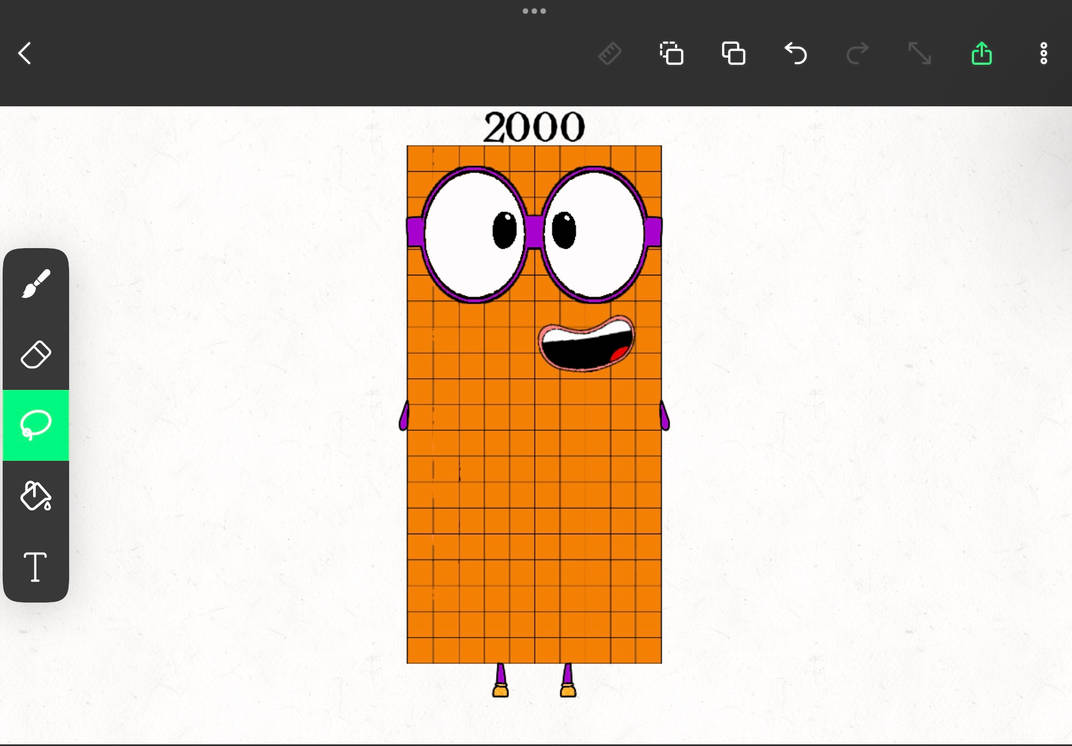 I made Numberblocks 2000 from flipacilp by Jaydenpbrossard on DeviantArt