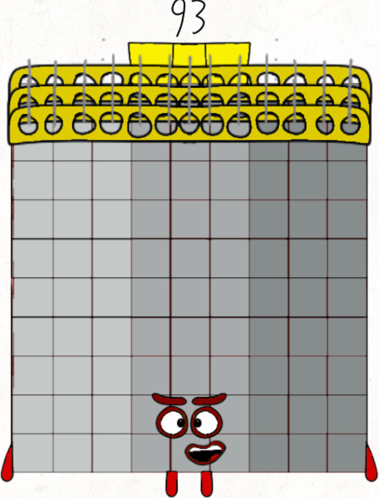 Numberblocks 93 by Jaydenpbrossard on DeviantArt