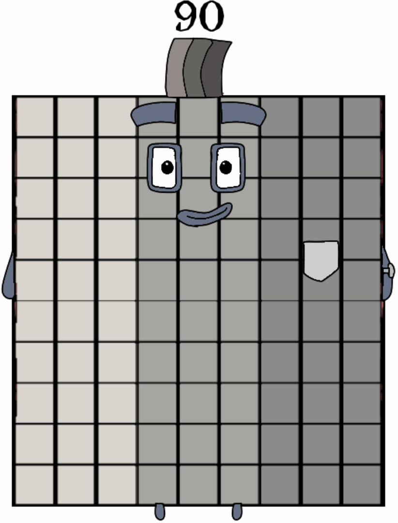 Numberblocks 90 by Jaydenpbrossard on DeviantArt