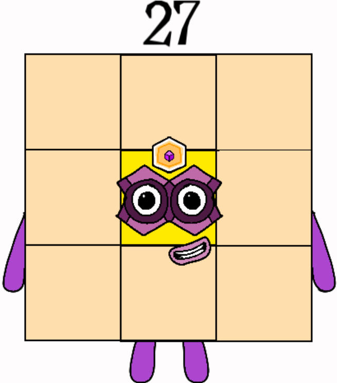 Numberblocks 27 by Jaydenpbrossard on DeviantArt