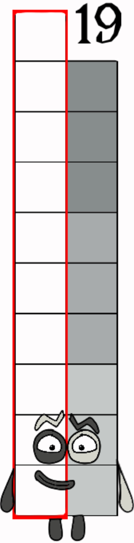 Numberblocks 19 by Jaydenpbrossard on DeviantArt