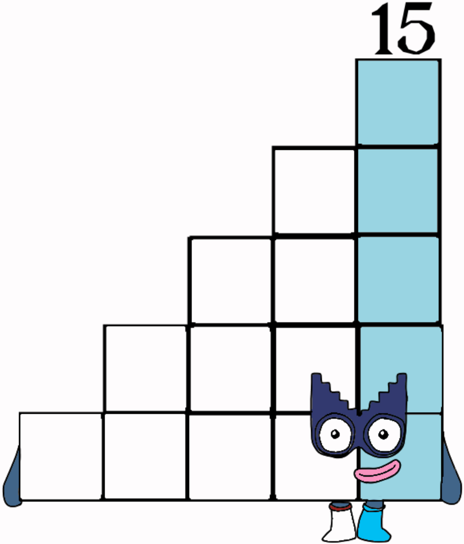 Numberblocks 15 by Jaydenpbrossard on DeviantArt
