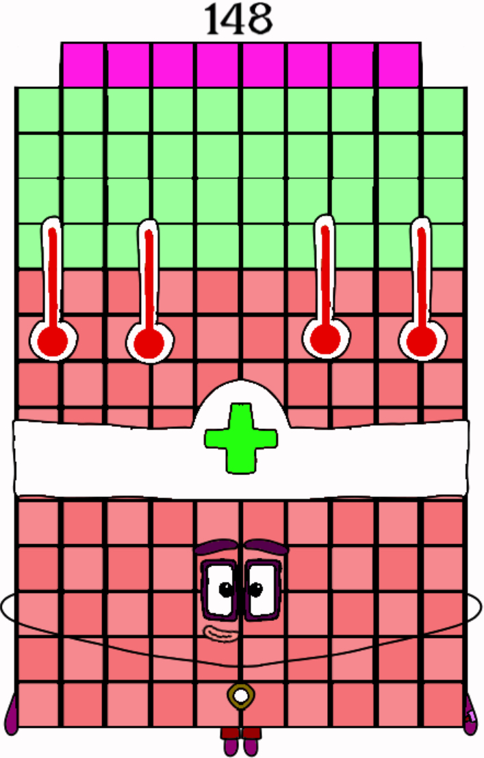 Numberblocks 148 by Jaydenpbrossard on DeviantArt