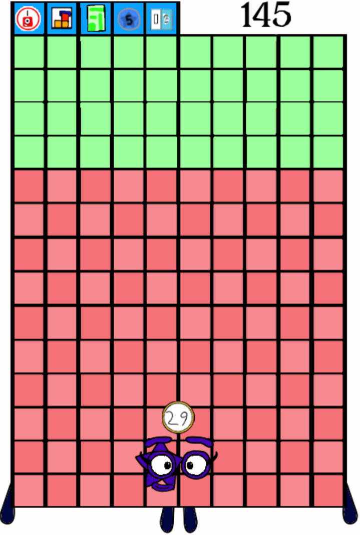 Numberblocks 145 by Jaydenpbrossard on DeviantArt