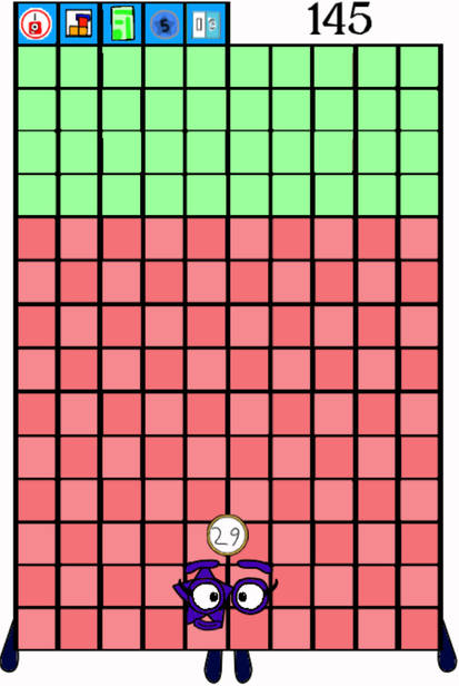 Num Block 125 Numberblocks 125-148 by Jaydenpbrossard on DeviantArt