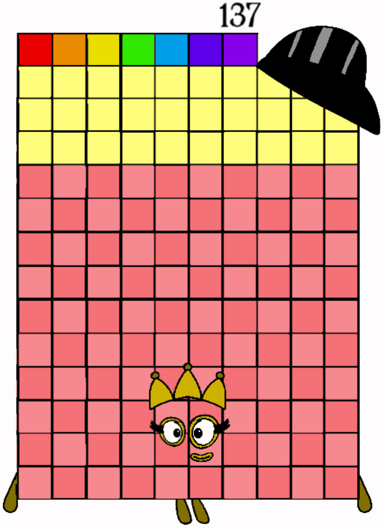 Numberblocks 137 by Jaydenpbrossard on DeviantArt