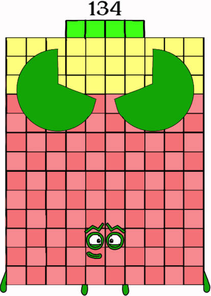 Num Block 125 Numberblocks 125-148 by Jaydenpbrossard on DeviantArt