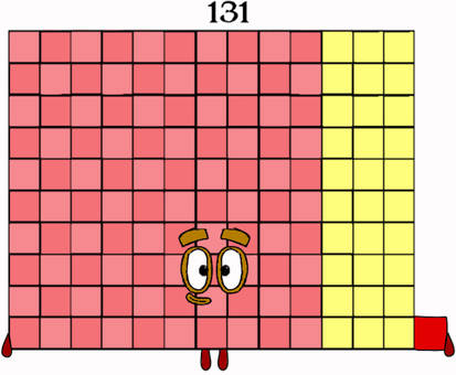 Num Block 125 Numberblocks 125-148 by Jaydenpbrossard on DeviantArt