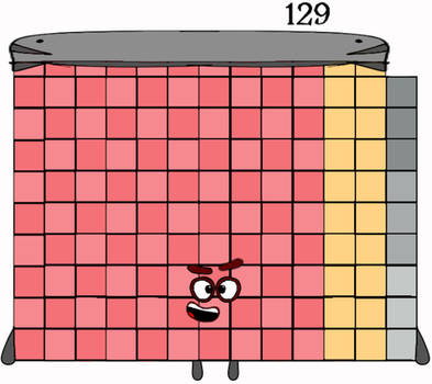 Num Block 125 Numberblocks 125-148 by Jaydenpbrossard on DeviantArt