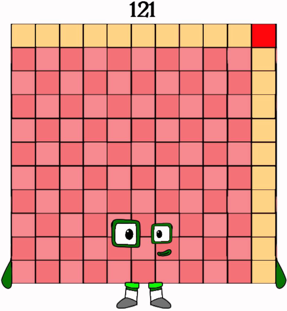Numberblocks 121 By Jaydenpbrossard On DeviantArt numberblocks-121-by-jaydenpbrossard-on-deviantart