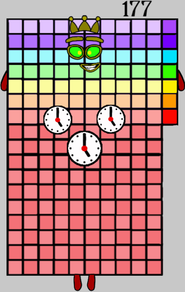 Numberblocks 177 by Jaydenpbrossard on DeviantArt