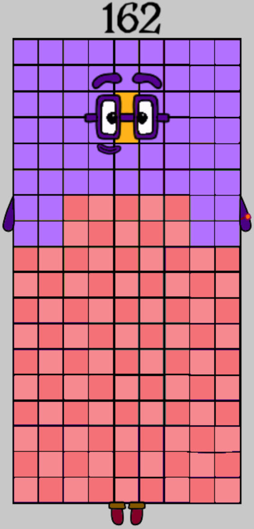 Numberblocks 162 by Jaydenpbrossard on DeviantArt