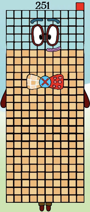 Numberblocks 251 by Jaydenpbrossard on DeviantArt