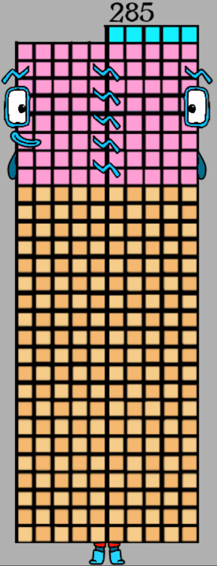 Numberblocks 285 by Jaydenpbrossard on DeviantArt