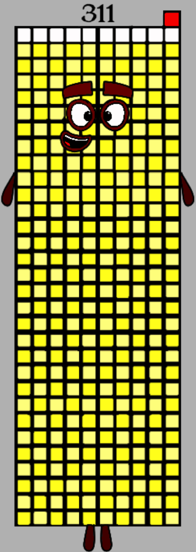 311 Blocks Math Numberblocks 311 by Jaydenpbrossard on DeviantArt
