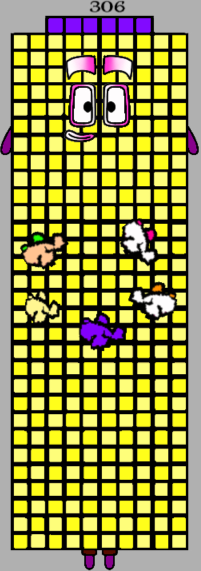 Numberblocks 306 by Jaydenpbrossard on DeviantArt