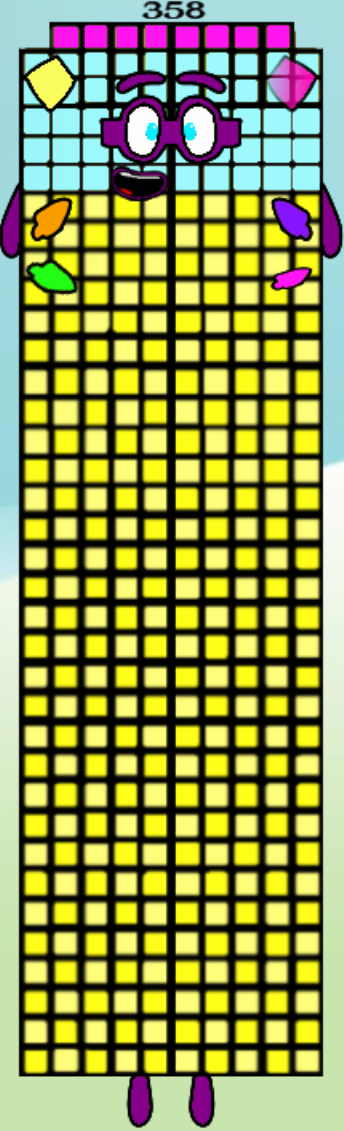 Numberblocks 360 Numberblocks 358 by Jaydenpbrossard on DeviantArt