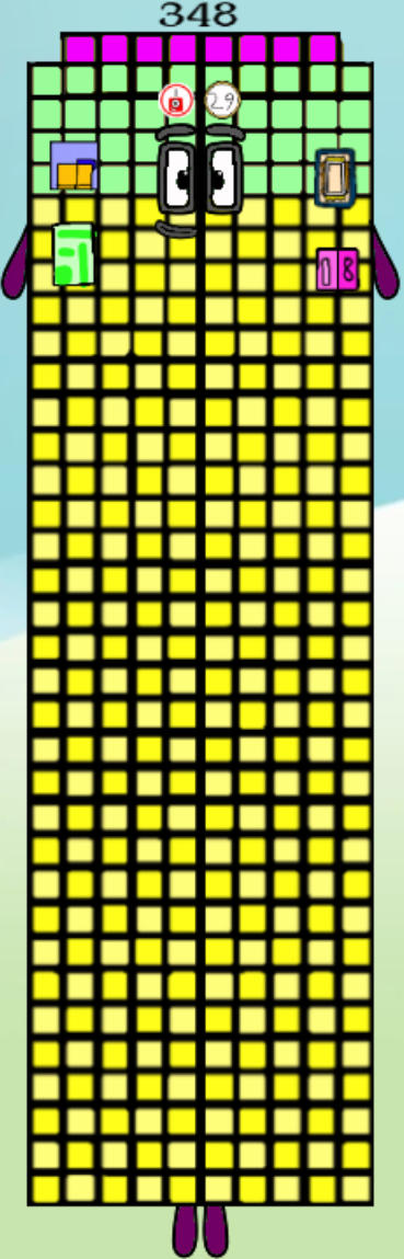 Numberblocks 480 numberblocks 348 by Jaydenpbrossard on DeviantArt