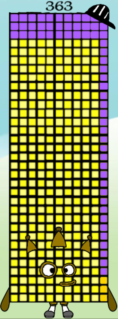 numberblocks 363 by Jaydenpbrossard on DeviantArt