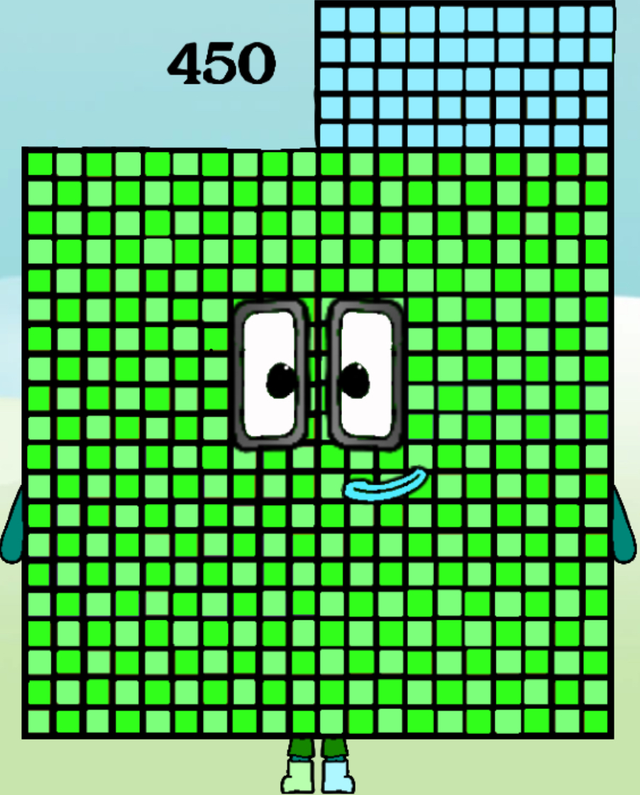 Numberblocks 450 by Jaydenpbrossard on DeviantArt