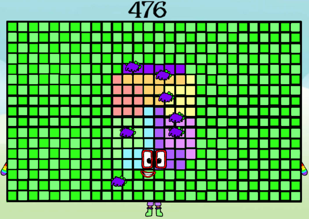 Numberblocks 435 Numberblocks 476 by Jaydenpbrossard on DeviantArt
