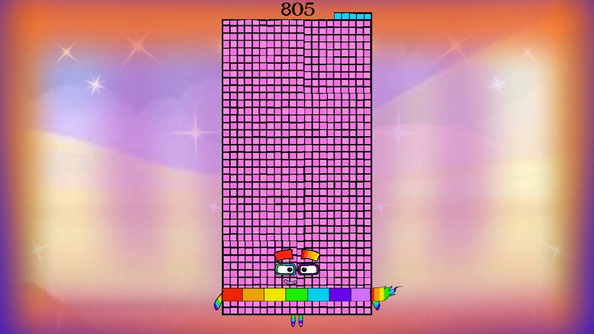 Numberblocks 805 by Jaydenpbrossard on DeviantArt