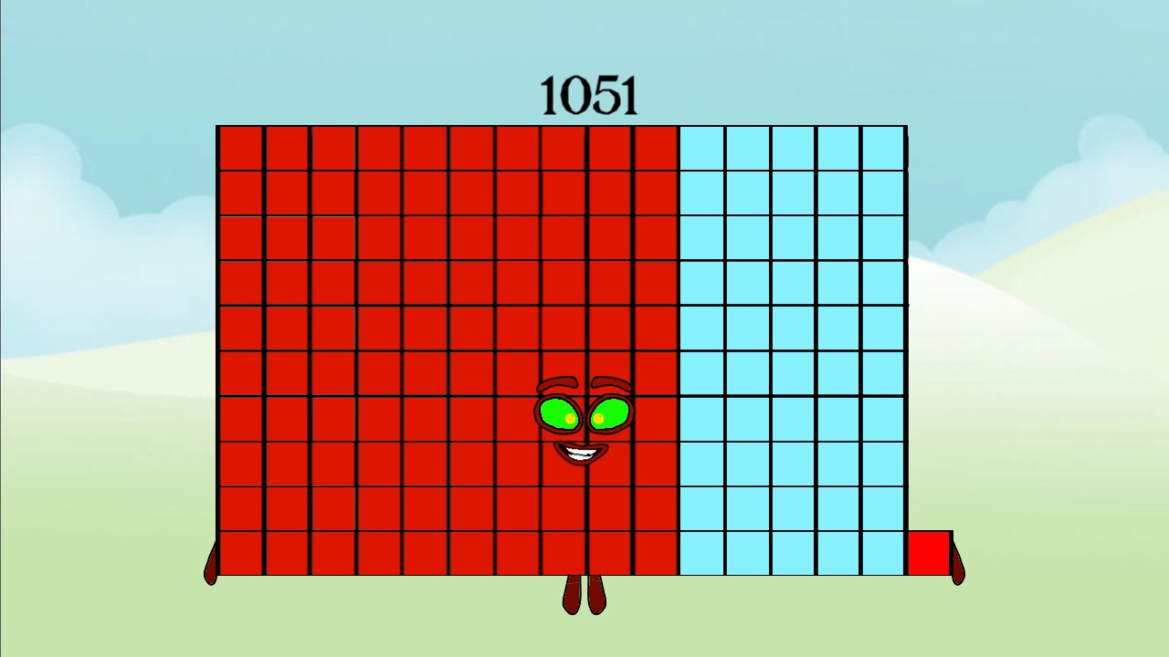 Numberblocks 1051 by Jaydenpbrossard on DeviantArt